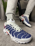 Nike AIR MAX PLUS TN bijela / plava / crvena