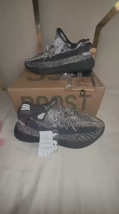 Yeezy Boost 350 V2 “Static Black Reflective”